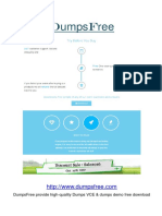 Dumpsfree: Dumpsfree Provide High-Quality Dumps Vce & Dumps Demo