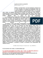 Simulado Com Interpretação de Texto e Gabarito