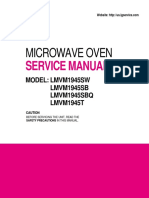 Microwave Oven: Service Manual