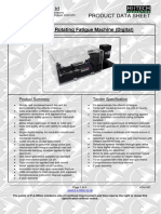 P.A.Hilton LTD Product Data Sheet: HSM19D - Rotating Fatigue Machine (Digital)