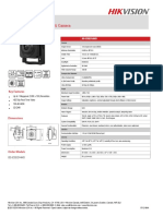 DS-2CD2D14WD: 1.0 MP WDR Pinhole Network Camera