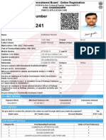 Registration Number: Chandigarh