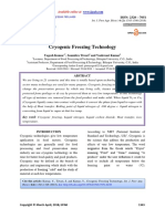 Cryogenic Freezing Technology: Yogesh Kumar, Soumitra Tiwari and Yashwant Kumar