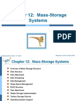 Chapter 12: Mass-Storage Systems: Silberschatz, Galvin and Gagne ©2009 Operating System Concepts - 8 Edition