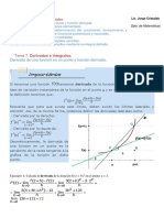 Derivadas e Integrales 