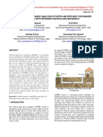 Thermal Performance Analysis of Earth-Air-Pipe-Heat Exchanger System With Different Backfilling Materials