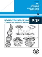 Développement de L'Aquaculture