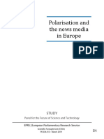 Polarisation and The News Media in Europe: Study