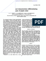 Clinical Data Characteristics Differentiating of Ulcer: Peptic