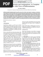 Myopia, Hyperopia and Astigmatism: A Complete Review With View of Differentiation