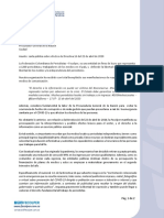 Carta de Fecolper Al Procurador General