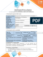 Centralizar El Desarrollo Humano en La Economía Solidaria