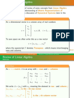 Linear Algebra Review