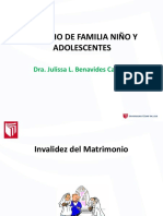 Invalidez Del Matrimonio