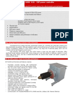 High Frequency Operated DC Power Source For Electrostatic Precipitators