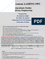 AASHTO 1993 Flexible Pavement (Lec-4) - DR Talal