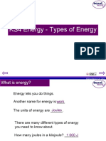 Energy - Types of Energy