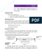 LASER Is Abbreviation of Light Amplification by Stimulated Emission of