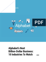 Alphabet's Next Billion-Dollar Business: 10 Industries To Watch