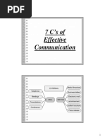 7 C's of Effective Communication