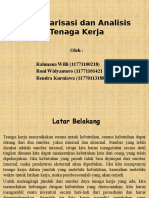 Inventarisasi Dan Analisis Tenaga Kerja