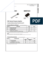 MMBT5401 2N5401: PNP General Purpose Amplifier