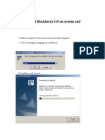 How To Install Blackberry OS On System and Blackberry