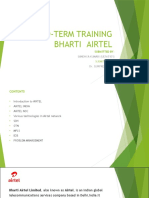 Mid-Term Training Bharti Airtel:: Sandhya Kumari (Ue165101) : Dr. Gurpreet Kaur