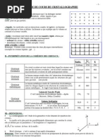 Cours de Cristallo Mpsi