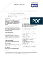 Introduction To Wind Loading On Cladding: Technical Note 2