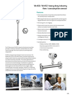 VA 450 / VA 452 Heavy Duty Industry Flow / Consumption Sensor