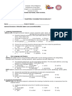 1st QT - ENGLISH 7