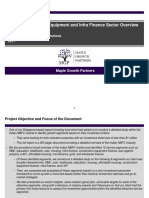 Indian Construction Equipment and Infra Finance Sector Overview