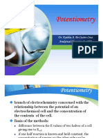 Potentiometry: Dr. Kathlia A. de Castro-Cruz Analytical Chemistry For Che