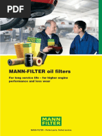 MANN-FILTER Oil Filters: For Long Service Life - For Higher Engine Performance and Less Wear