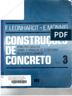 Livro Fritz Leonhardt Construcoes de Concreto Vol 3