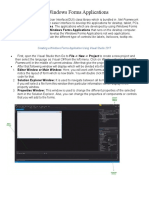 Introduction To C# Windows Forms Applications