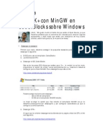 GTK Con Mingw en Code Blocks