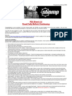 Stompracing PDI Sheet (Assembly & Running Check)