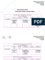 Educación Física Aprende en Casa 5° y 6°