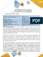 Syllabus Curso Psicobiologia PDF