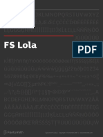 FS Lola: Information Guide