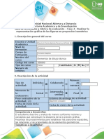 Guía de Actividades y Rúbrica de Evaluación - Fase 4 - Realizar La Representación Gráfica de Las Figuras en Proyección Isométrica