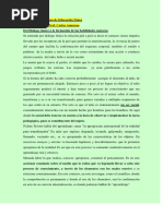 Del Dialogo Tonico A La Formacion de Las Habilidades Motoras