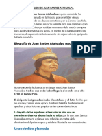 Rebelion de Juan Santos Atahualpa