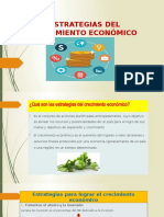 Estrategias Del Crecimiento Económico CC - SS 5º