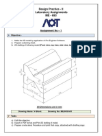 Design Practice - II Laboratory Assignments ME - 693: Assignment No - 1