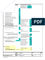 Branch Reinforcement Pad Requirement Calculation