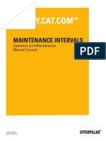 CAT Asphalt Paver Maintenance PDF