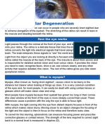 Myopic Macular Degeneration: How The Eye Works